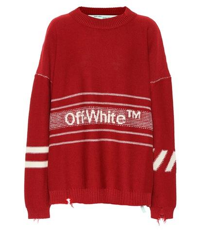 Off-white Oversized Wool Sweater