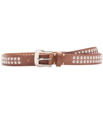 Valentino Studded Leather Belt
