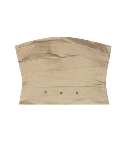 Monse Bustier-style Cotton Top