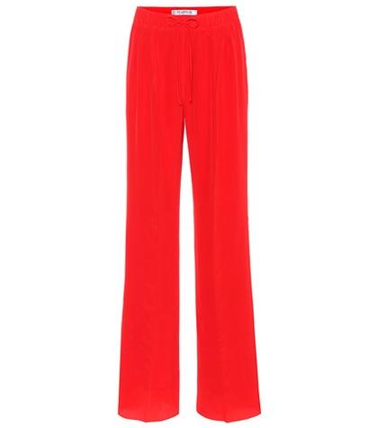 Max Mara Silk Wide-leg Trousers