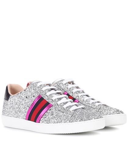 Gucci Ace Glitter Sneakers