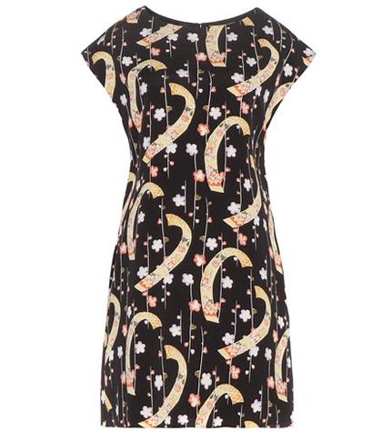 Saint Laurent Printed Shift Dress