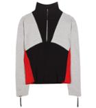 Marni Sporty Zip Cotton-blend Sweater