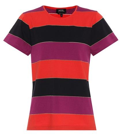 A.p.c. Millbrook Striped Jersey T-shirt
