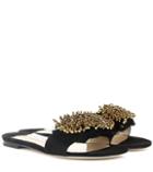 P.e Nation Waida Embellished Suede Slides