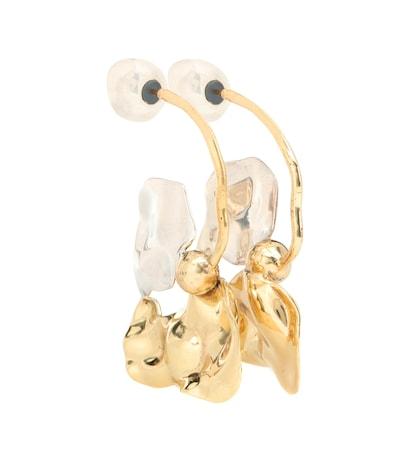 Ellery Chess Warped Collage Earrings