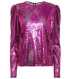 Philosophy Di Lorenzo Serafini Sequined Top