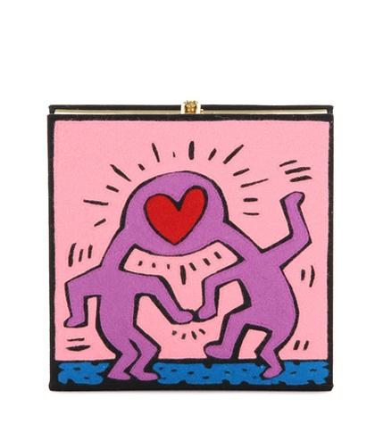 Velvet X Keith Karing Love Book Clutch