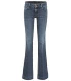 Roger Vivier Love Story Flared Jeans