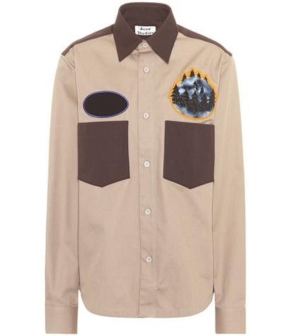 Alexander Mcqueen Seattle Cotton-blend Shirt