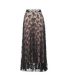 See By Chlo Embellished Pleated Maxi Skirt