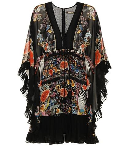 Roberto Cavalli Ruffled Dress