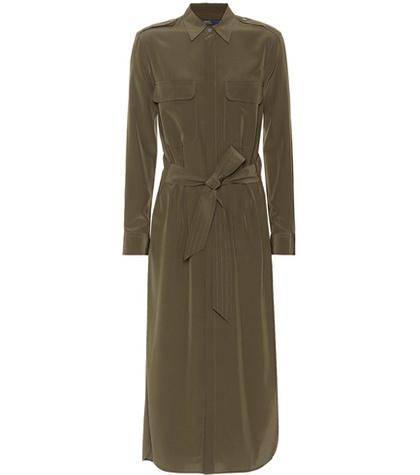 Polo Ralph Lauren Silk Shirt Dress