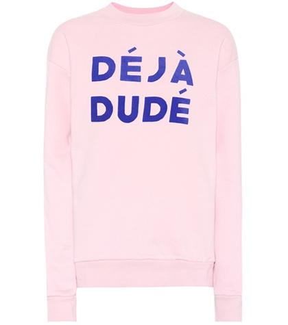 Tre Ccile Déja Dude Cotton Sweatshirt