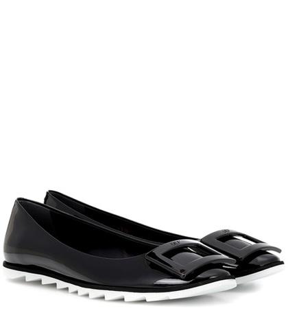 Roger Vivier Viv' Gommette Ballet Flats