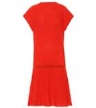 Victoria Victoria Beckham Rib-knit Wool Dress