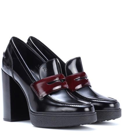 Tod's Polished Leather Pumps
