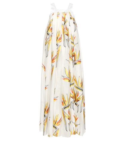 Roger Vivier Cotton And Silk-blend Fil Coupé Dress