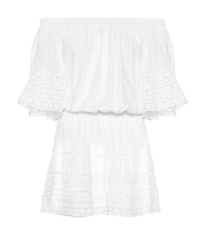 Melissa Odabash Michelle Off-the-shoulder Minidress