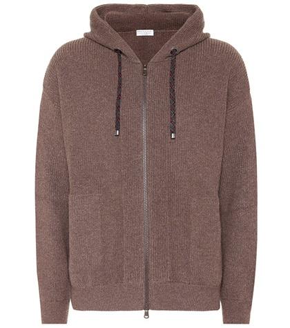 Brunello Cucinelli Cashmere-blend Hoodie