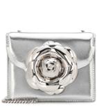 Balenciaga Tro Metallic Leather Shoulder Bag