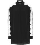 Malone Souliers Silk And Lace Shirt