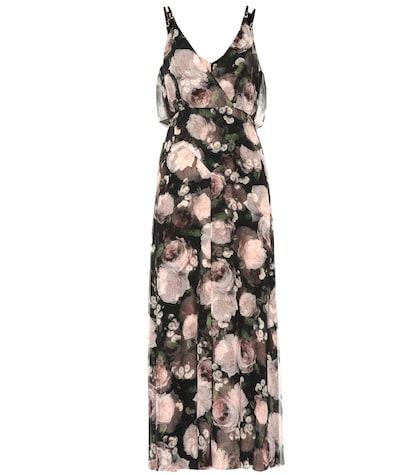 Erdem Orabella Floral Silk Voile Dress