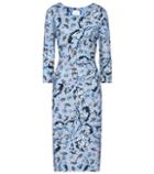 Chlo Allegra Floral-print Jersey Dress