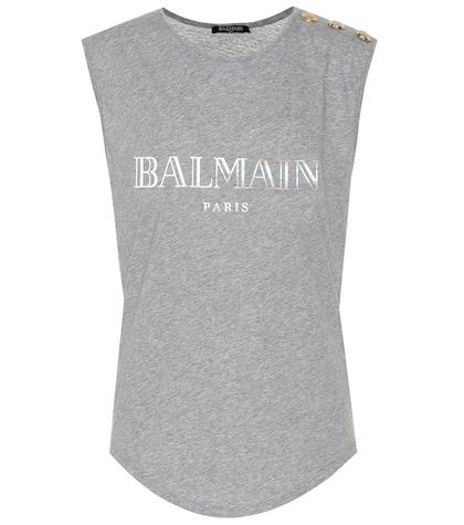 Diane Von Furstenberg Exclusive To Mytheresa – Sleeveless Printed Cotton Top