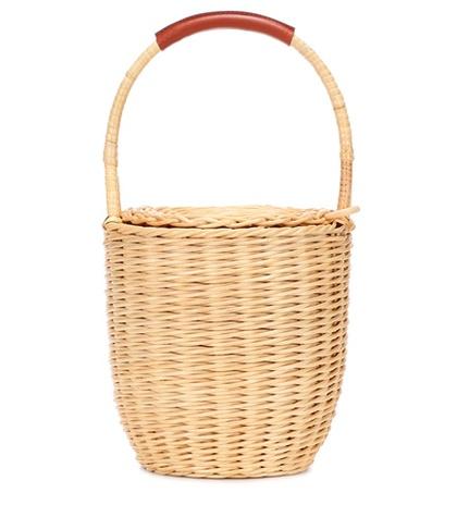 Zimmermann Jeanne Wicker Bucket Bag