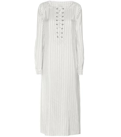 Carolina Herrera Exclusive To Mytheresa.com – Striped Silk Tunic Dress