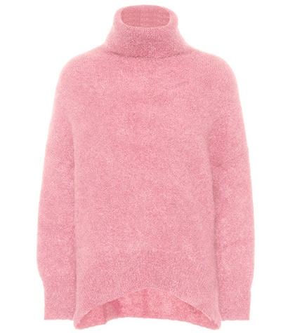 Valentino Mohair-blend Turtleneck Sweater
