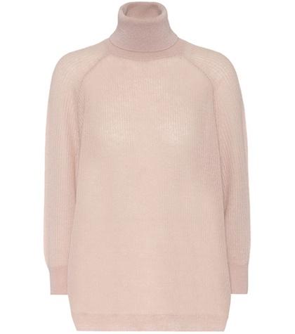 Roger Vivier Mohair And Wool-blend Sweater