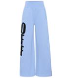 Off-white Off Big Cotton-jersey Trousers