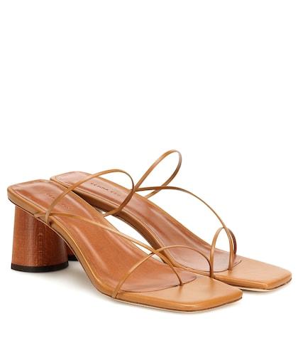 Nanushka Harley Leather Sandals