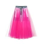 Unravel Tulle And Denim Skirt