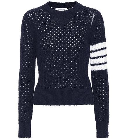 Thom Browne Wool-blend Sweater