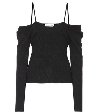 Altuzarra Off-the-shoulder Crêpe Top