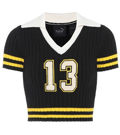 Gucci Johnnycollar Cropped Sweater