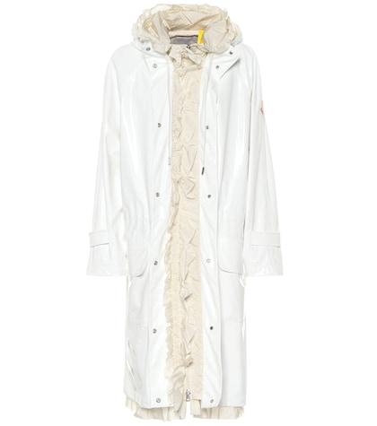 Moncler Genius 4 Moncler Simone Rocha Ruffled Vinyl Raincoat