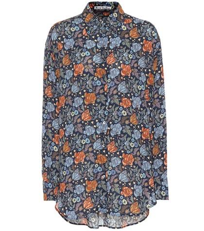 Acne Studios Floral-printed Shirt