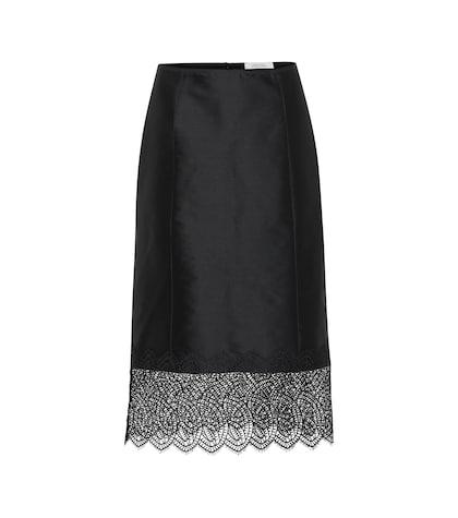 Dorothee Schumacher Delicately Offbeat Satin Skirt