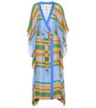 Diane Von Furstenberg Linen-blend Wrap Dress