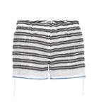 Lemlem Selina Striped Cotton Shorts
