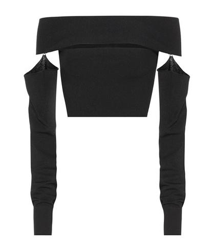 Mcq Alexander Mcqueen Cropped Top