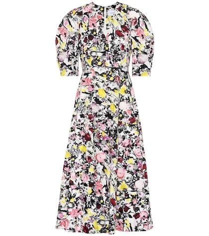 Calvin Klein 205w39nyc Cressida Cotton Poplin Midi Dress