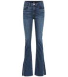 3x1 W3 Split Seam Bell High-rise Jeans