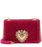 Roksanda Devotion Medium Velvet Shoulder Bag