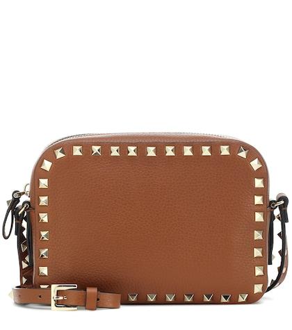 Gabriela Hearst Valentino Garavani Rockstud Leather Crossbody Bag