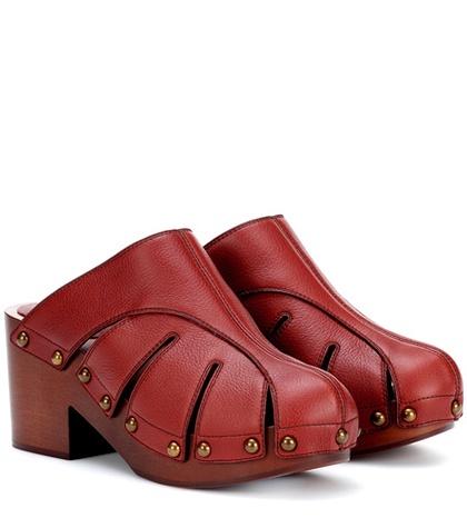 Chlo Leather Mules